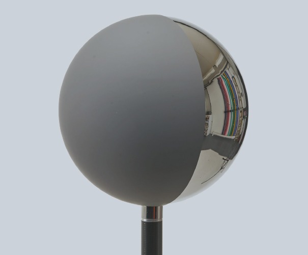 CineArk-Chrome: grey spheres